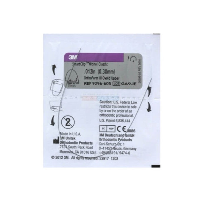 Dây cung SmartClip Nitinol Classic 3M ESPE