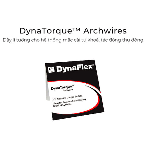 Dây cung cho mắc cài tự buộc DynaTorque