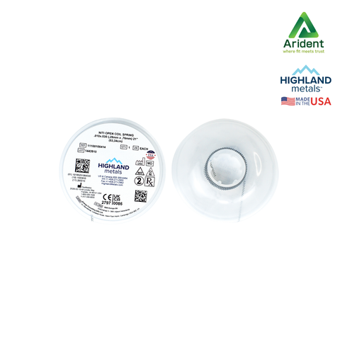 Lò xo Niti mở khoảng HIGHLAND METALS-USA
