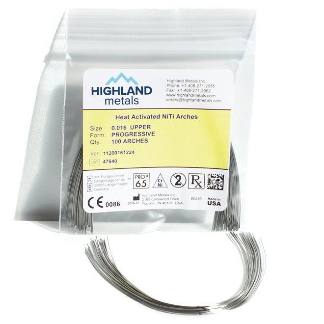 Dây Cung Niti Kích Hoạt Nhiệt Tròn (MADE IN USA)