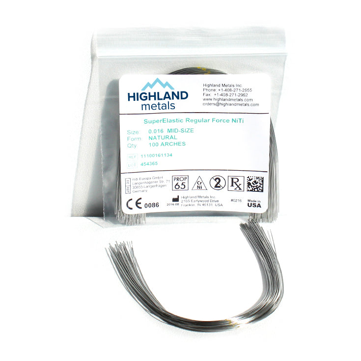 Dây Cung Niti Vuông (MADE IN USA)