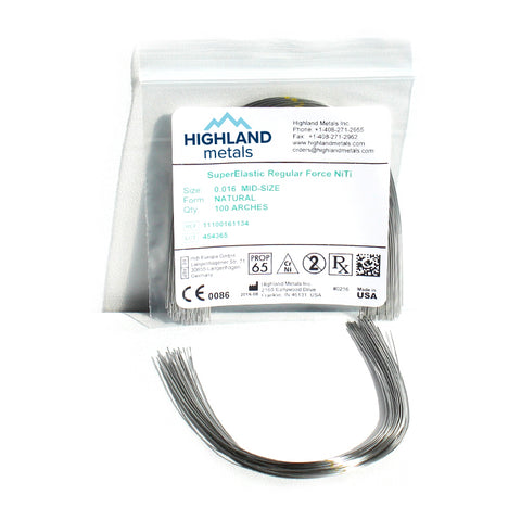 Dây Cung Niti Vuông (MADE IN USA)
